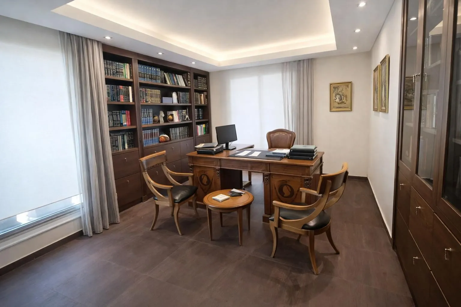 Consultation room at Azzi Law Firm